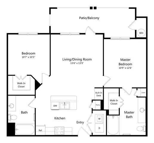 B2 - Travis 1518 floor plan